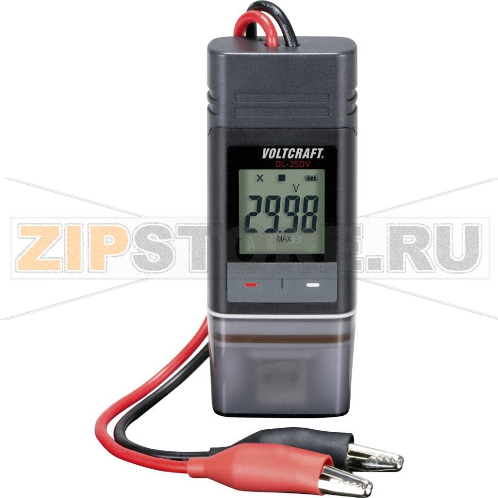 Логгер данных напряжения, от 0.01 до 30 В, PDF генератор Voltcraft DL-250V 