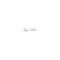 Крепеж алюминиевый HellermannTyton ALU5C-ALUCR-NABK-C1