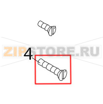 Screw M6x30 s.s. Bear Varimixer AR80 VL-1S Screw M6x30 s.s. Bear Varimixer AR80 VL-1SЗапчасть на деталировке под номером: 4