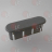 TAPPO OVALE GRIGIO 65x20 mm - TAPPO OVALE GRIGIO 65x20 mm