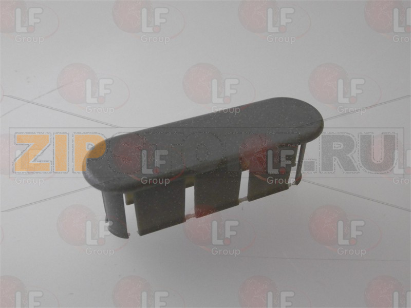 TAPPO OVALE GRIGIO 65x20 mm 