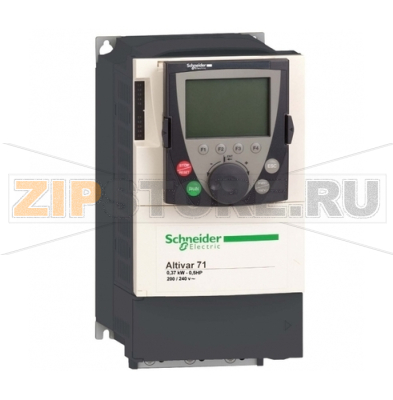 Преобразователь частоты 1.5 кВт, 240 В Schneider Electric ATV71HU15M3S337 