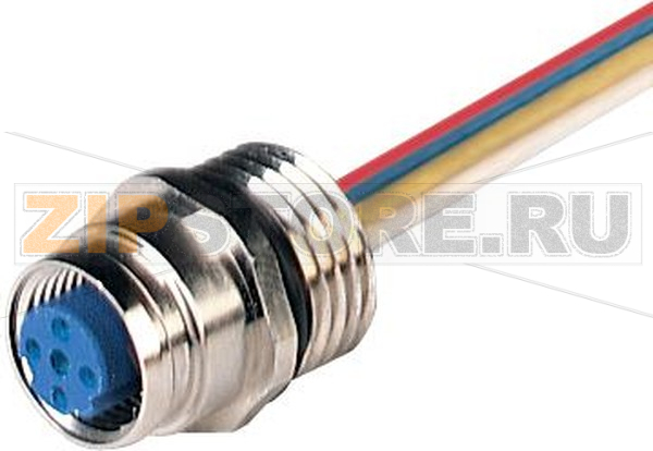Разъем угловой M8, 3 контакта Hirschmann ELWIKA 3008 V 