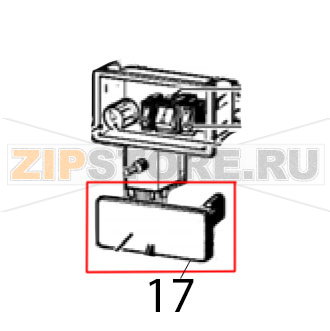Switch panel cover Ugolini MT 1 Switch panel cover Ugolini MT 1Запчасть на деталировке под номером: 17
