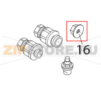 Flanged nut M5 DIN6923 FZB Bear Varimixer AR80 VL-1S