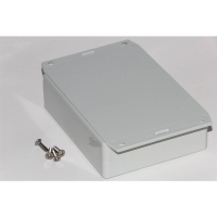 Корпус 121x94x34 мм, материал: пластик, серый, 1 шт Hammond 1591GF2GY