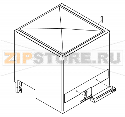 Complete straight hood Fagor AD-90 Complete straight hood Fagor AD-90Запчасть на деталировке под номером: 1Название запчасти Fagor на английском языке: Complete straight hood AD-90.
