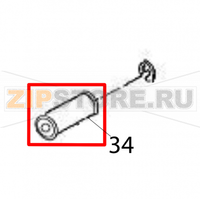 Disp pinch roller SA Sato HR212 TT Disp pinch roller SA Sato HR212 TTЗапчасть на деталировке под номером: 34Название запчасти на английском языке: Disp pinch roller SA Sato HR212 TT.