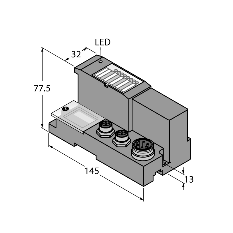 Шлюз программируемый Turck BL67-PG-EN-V3 