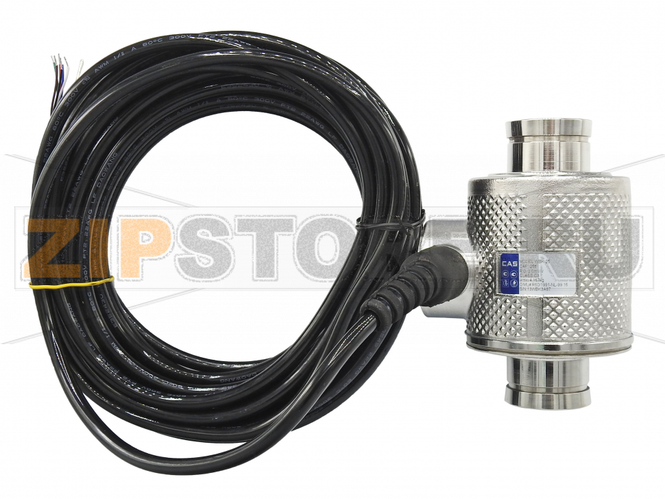 Тензодатчик CAS WBK 25T (LOAD CELL) для весов CAS Тензометрический датчик веса CAS WBK 25T (LOAD CELL) для весов CASНПВ 25т, нержавеющая сталь, низкопрофильный дизайн, класс защиты IP68, только на сжатие.