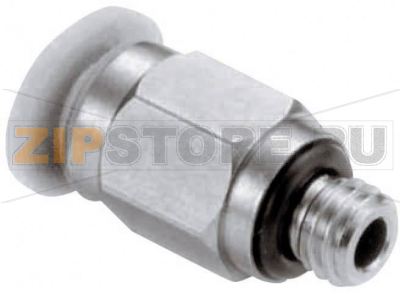 Соединитель прямой, резьбовой, R1/8, Ø: 6 мм Norgren M01250618 