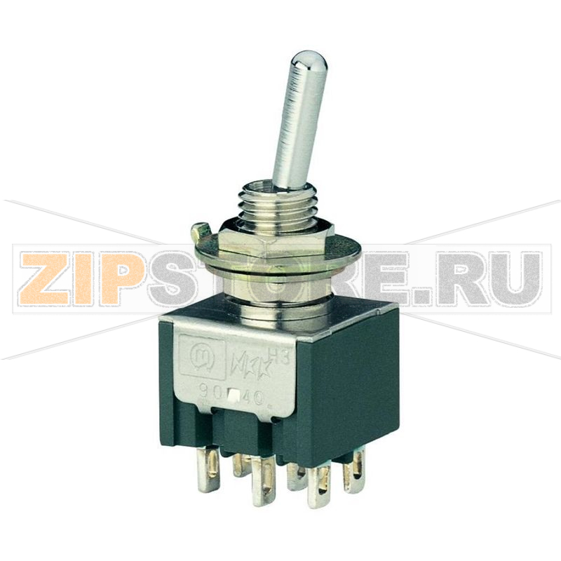 Тумблер 30 В/DC, 4 А, 2 x вкл/вкл, 1 шт Marquardt 9040.0201 