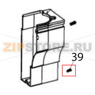 Screw Hurakan HKN-ME709 Screw Hurakan HKN-ME709Запчасть на деталировке под номером: 39
