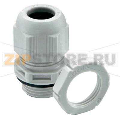 Ввод кабельный, M20, материал: полиамид, 50 шт Wiska ESKV-SET 20 