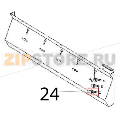 Green light 230 V Angelo Po 1G1PE1E Green light 230 V Angelo Po 1G1PE1EЗапчасть на деталировке под номером: 24