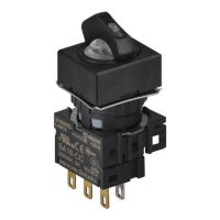 Переключатель селекторный, Ø отверстия: 16 мм Autonics S16SRS-L6WC5
