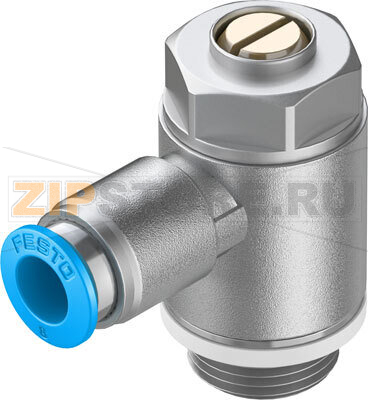 Дроссель с обратным клапаном Festo GRLA-3/8-QS-8-D 