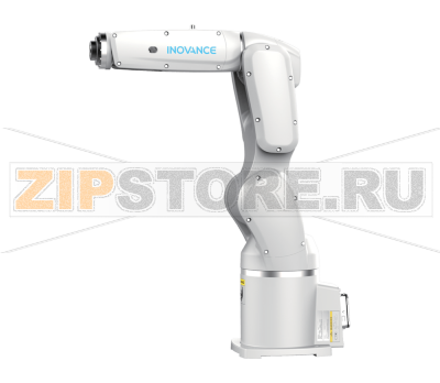Робот шестиосевой, нагрузка: 7 кг, радиус действия: 911 мм, кабель: 5 м, повторяемость: ±0.03 мм, IP65 Inovance IRS311-7-90TS5-INT 