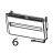 Отделитель этикеток (синий) TSC TC210