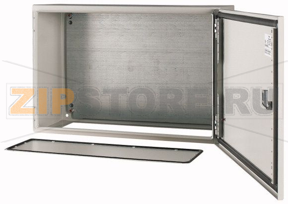 Щит металлический навесной с монтажной платой, ДхШхВ=250x600x400 мм Eaton CS-46/250 