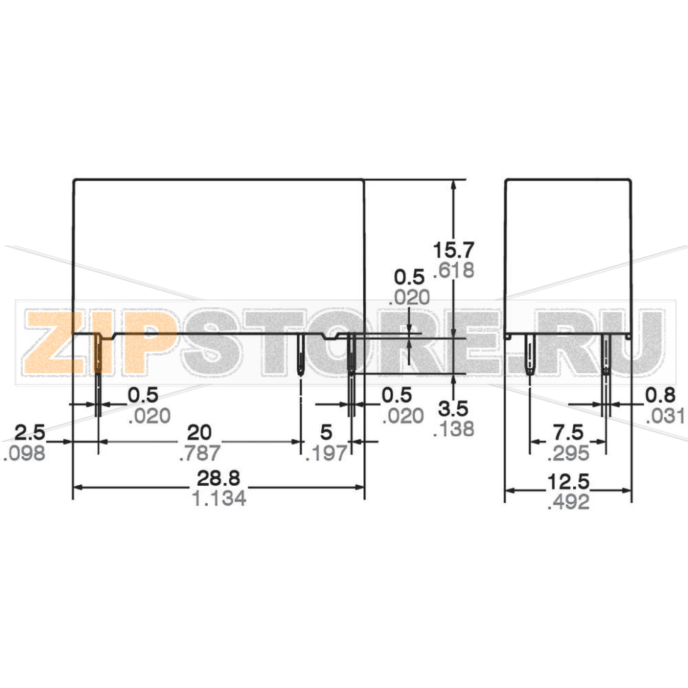 Реле электромагнитное 24 В/DC, 16 А, 1 шт Panasonic ALZ52F24 