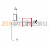 Key B5x5x43 Bear Varimixer RN20 VL-2                                                                          