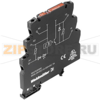 Реле твердотельное 2 А, 30 В/DC, 1 шт Weidmüller MOS 24VDC/8-30VDC 2A