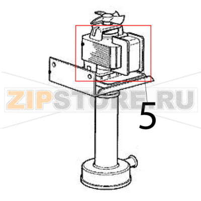 Assieme pompa 230/50 Scotsman B 40 Assieme pompa 230/50 Scotsman B 40Запчасть на деталировке под номером: 5