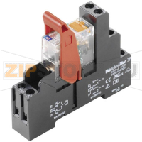 Модуль реле интерфейсный 24 В/AC, 16 А, 1 шт Weidmüller RCIKIT 24VAC 1CO LED