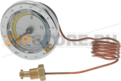 PUMP PRESSURE GAUGE ø 40 mm 0÷16 bar 