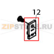 Ribbon encoder sensor assembly TSC TC300 Ribbon encoder sensor assembly TSC TC300Запчасть на деталировке под номером: 12