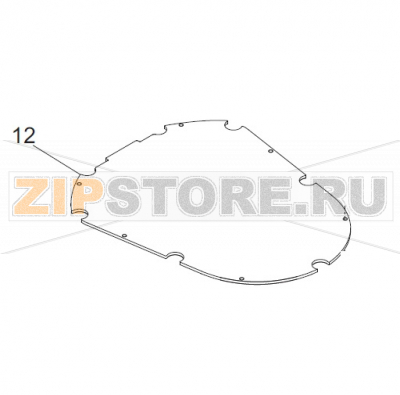 Copertura X Base sri Sirman Sirio 1 UL Copertura X Base sri Sirman Sirio 1 ULЗапчасть на деталировке под номером: 12Название запчасти на итальянском языке: Copertura X Base sri Sirman Sirio 1 UL