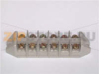 Terminal clamp 2,5 mm²   6-pole