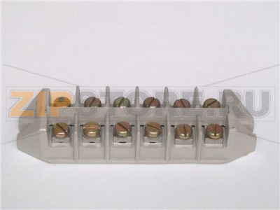 Terminal clamp 2,5 mm²   6-pole 