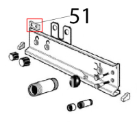 Flat bracket Angelo Po 31PIE6