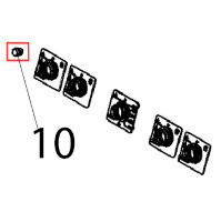 Pulsante instabile nero Angelo Po 2N1FAGF