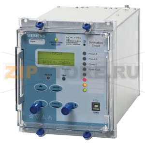 ARGUS-M направленн. реле токовой защиты разм.корп.E8, 5 ТТ,4 ТН,16 СИД, 13 ДВх/14 ДВых измерительный вход: 1/5 А, 63,5/110 В, 50/60 Гц передн.USB-порт, задн.порт RS485 + задние оптич. разъемы ST (x2) и IRIG-B МЭК 60870-5-103 и Modbus RTU (пользовательские 