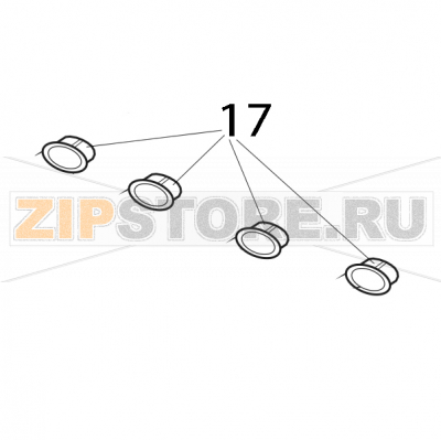 Corpo pulsante Elettrobar Fast 161 DP Corpo pulsante Elettrobar Fast 161 DPЗапчасть на деталировке под номером: 17