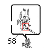 Pilot burner body Angelo Po FC241G