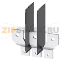 ПЕРЕДНЯЯ СОЕДИНИТ. ПЛАСТИНА РАСШИР. 3 ШТ. ПРИНАДЛЕЖНОСТЬ ДЛЯ 3VA2 400/630 Siemens 3VA9483-0QC00