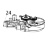 Gear box onyx black KitchenAid 5KVJ0111ECA
