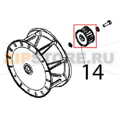 Ventola nebulizzazione Angelo Po BX61E Ventola nebulizzazione Angelo Po BX61EЗапчасть на деталировке под номером: 14