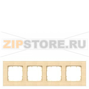 DELTA MIRO КЛЕН РАМКА 4-МЕСТНАЯ Siemens 5TG1104-3 