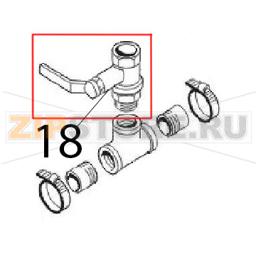 Extension Angelo Po 0G1CP1E Extension Angelo Po 0G1CP1EЗапчасть на деталировке под номером: 18