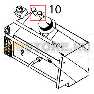 Indicator light Hurakan HKN-FR6L Indicator light Hurakan HKN-FR6LЗапчасть на деталировке под номером: 10