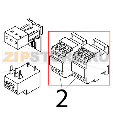 Teleruttore BF09, 230 V, 50/60 Hz, 25(9) A Angelo Po BX61E Teleruttore BF09, 230 V, 50/60 Hz, 25(9) A Angelo Po BX61EЗапчасть на деталировке под номером: 2