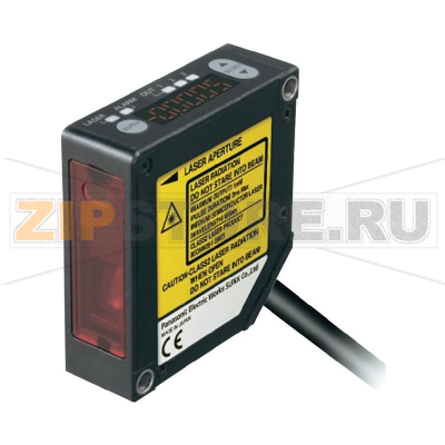 Датчик расстояния лазерный 24 В/DC, 57x20.4x60 мм Panasonic HL-G112-A-C5 