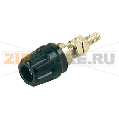 Зажим полюсный 16 А, черный, 1 шт Hirschmann PK 10 A 