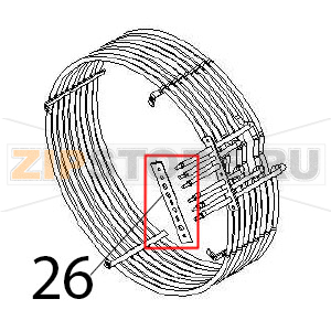 Gasket Angelo Po BX101E Gasket Angelo Po BX101EЗапчасть на деталировке под номером: 26