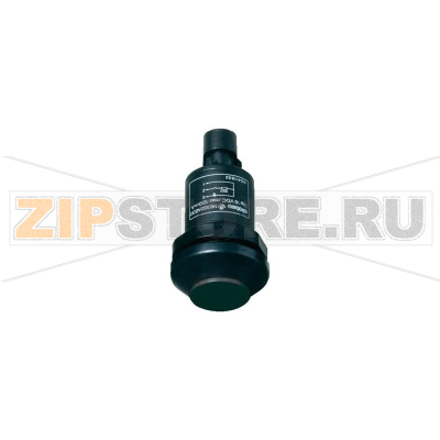 Кнопка 48 В DC/AC, 0.5 А, 1 x вкл/выкл, без фиксации, IP67, 1 шт Elobau 145010AB-BK 